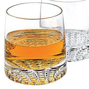 Homeroots Mouth Blown European Crystal 5 Pc Whiskey Set   376142