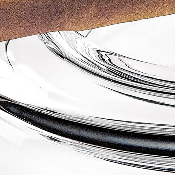 Homeroots Mouth Blown European Crystal Cigar Ash Tray   376144