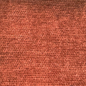 English Elm Modern Chenille Barrel Dining Chair with Padded Foam Seat, Sturdy Metal Legs, 300lb Capacity, Versatile Accent Orange W395P233458