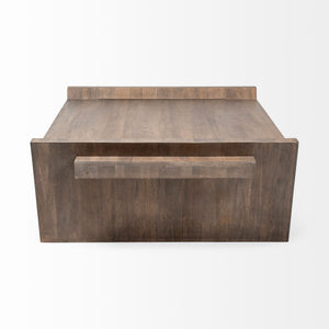 Homeroots 36" Brown Coffee Table   376302
