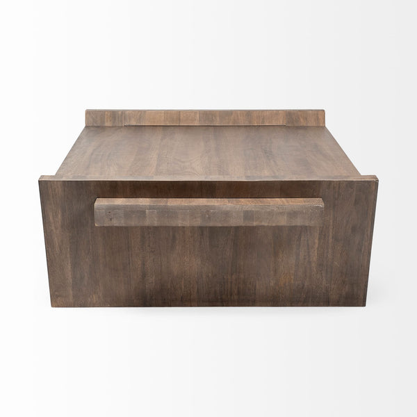 Homeroots 36" Brown Coffee Table   376302