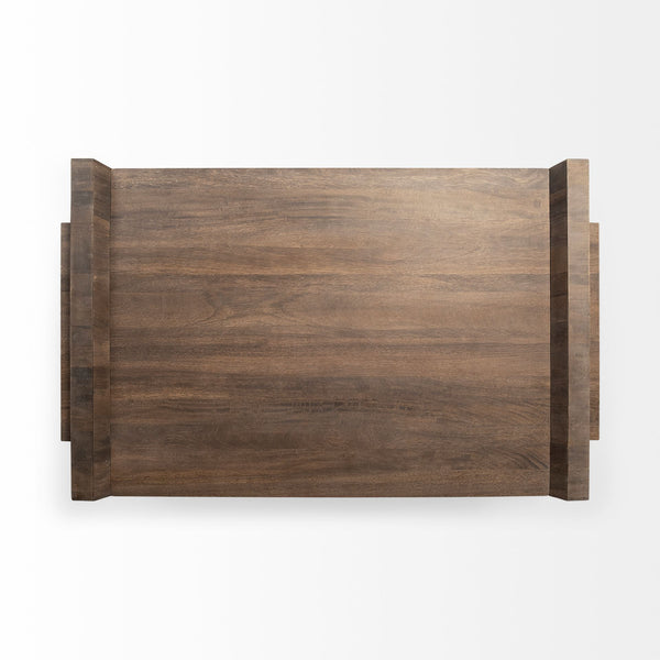 Homeroots 36" Brown Coffee Table   376302