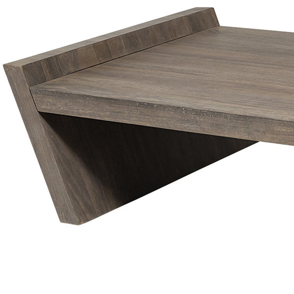 Homeroots 36" Brown Coffee Table   376302