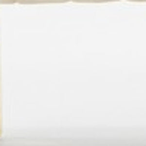 Homeroots Oval Modern Beige Velvet Bench With Gold Crescent Shaped Base  Metal 376314