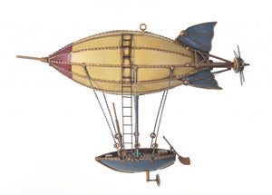 Homeroots Steampunk Airship Metal Model  Metal 376332
