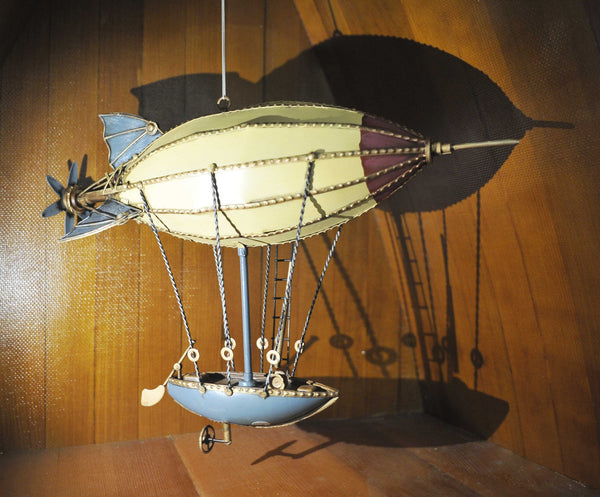 Homeroots Steampunk Airship Metal Model  Metal 376332