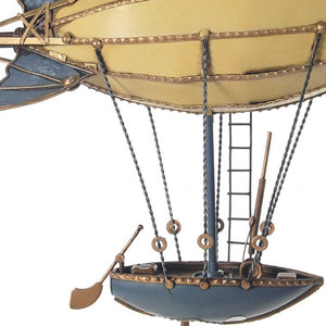 Homeroots Steampunk Airship Metal Model  Metal 376332