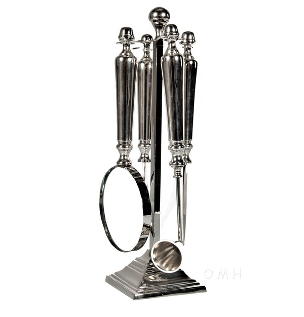 Homeroots Magnifying Glassletter Openerbottle Openerand A Candle Snuffer Functional Decor  Metal 376336