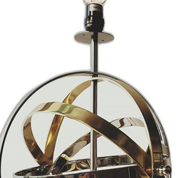 Homeroots 17" Bronze Metal Standard Table Lamp   376337