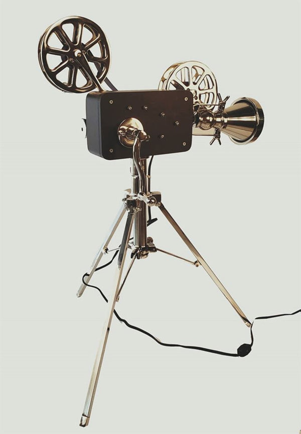 HomeRoots 36" Modern-Industrial Black and Silver Tripod Floor Lamp with Unique Metal Shade for Any Room Decor 376338