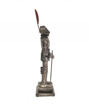 HomeRoots Medieval Handmade Tin Armor Suit – Antique Decor with Unique Artisan Detail for Home or Office 376340