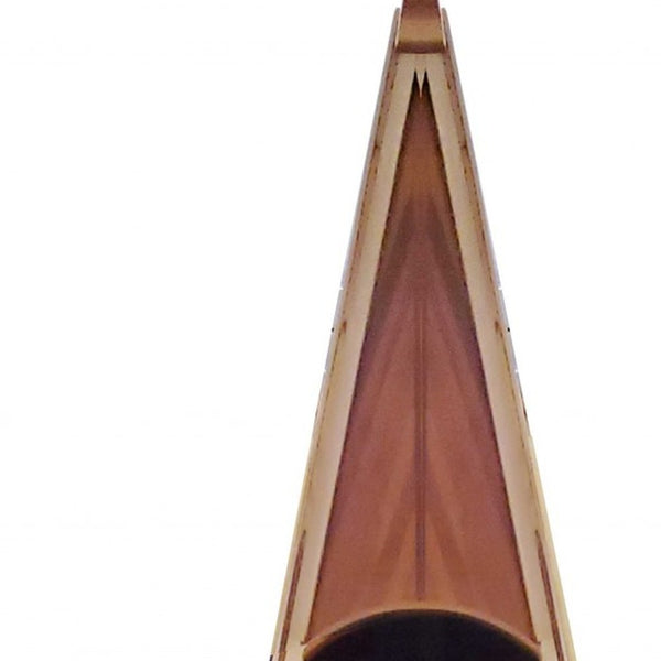 Homeroots 21" Wood And Solid Wood Four Tier Boat Bookcase   376344