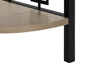 HomeRoots Taupe Metal Four-Tier Corner Bookcase – Stylish Space-Saving Storage for Modern Home Decor & Organization 376534