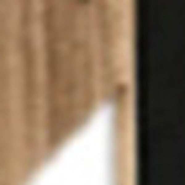 Homeroots 3 Panel Room Divider With Tropical Leaf Design  Paulownia Wood 376792