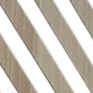 Homeroots 67" Brown Solid Woodfolding Three Panel Screen Room Divider  Paulownia Wood 376796