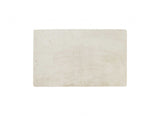 Homeroots 3' X 5' Faux Fur Hand Knotted Area Rug Ivory Faux Fur 376908