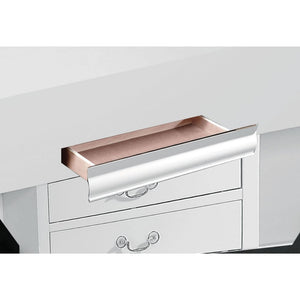 Homeroots White Wood Queen Bed Frame  Wood 376958