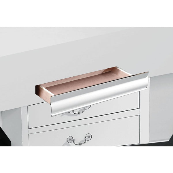 Homeroots White Wood Queen Bed Frame  Wood 376958