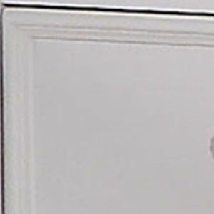 Homeroots 27" White One Drawer Nightstand   376965