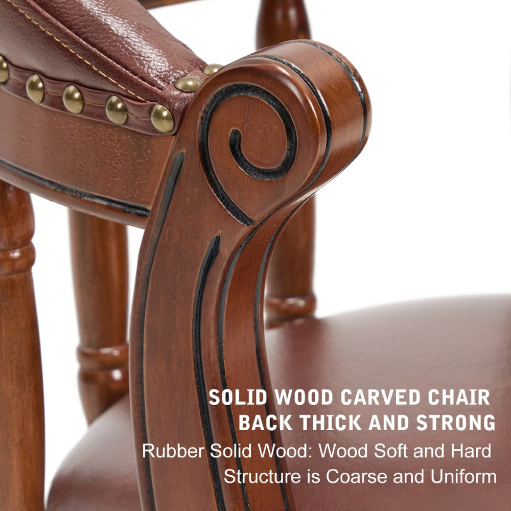 English Elm Seat Cow-Top Leather Wooden Bar Stool - 29.5" Height, 360° Swivel, Stylish Comfort For Home Bars W2195P331493-GIGA