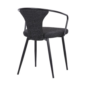 English Elm Lacey Swivel Barstool Matte Iron Base Faux Leather Seat Mid-century Kitchen Bar B2736P464877