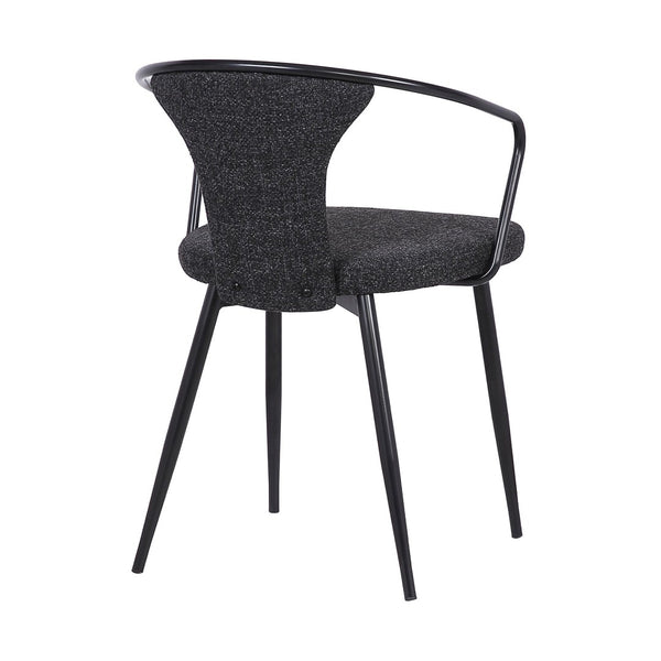 English Elm Lacey Swivel Barstool Matte Iron Base Faux Leather Seat Mid-century Kitchen Bar B2736P464877