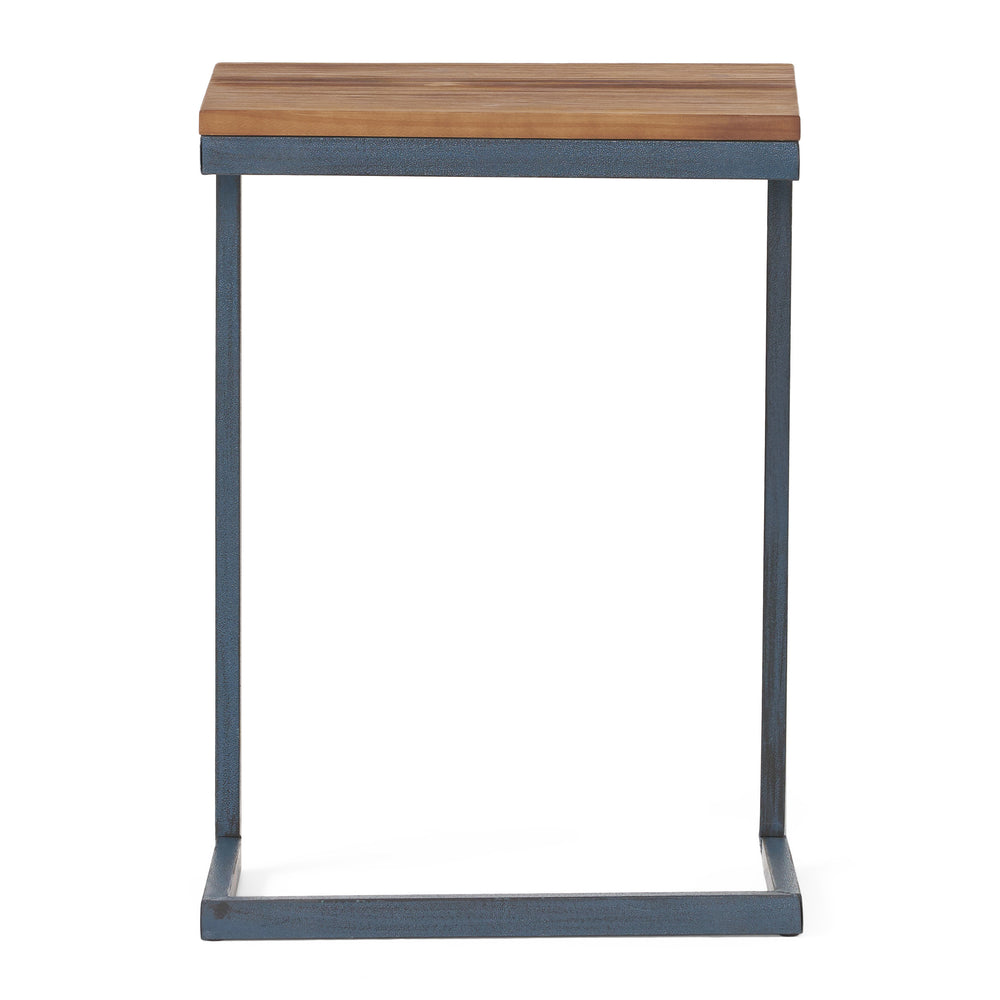 English Elm Christopher Knight Home® - Accent Table - Rustic Firwood Antique Design With Iron Frame For Versatile Home Décor Solutions 58970.00L