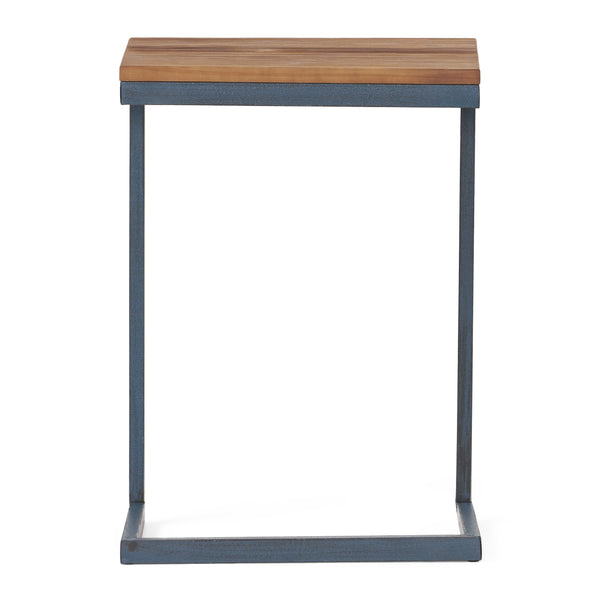 English Elm Christopher Knight Home® - Accent Table - Rustic Firwood Antique Design With Iron Frame For Versatile Home Décor Solutions 58970.00L