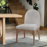 Waldorf Grey Chenille Fabric Dining Chair 377Grey-SC Meridian Furniture