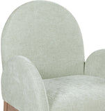 Waldorf Mint Chenille Fabric Dining Chair 377Mint-AC Meridian Furniture