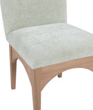 Waldorf Mint Chenille Fabric Dining Chair 377Mint-SC Meridian Furniture