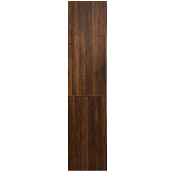 English Elm Kitchen Pantry Cabinet Tall Farmhouse Design with Glass Doors and Pull-out Shelving W331P425810