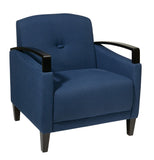 OSP Home Furnishings Main Street Chair Woven Indigo