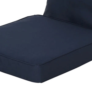 English Elm Christopher Knight Home® - Honolulu Club Chair Cushion Set - Navy Seat & Back Cushions For Outdoor Comfort, Set Of 2 N775P270231N