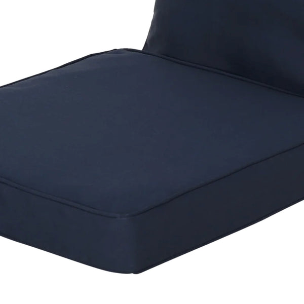 English Elm Christopher Knight Home® - Honolulu Club Chair Cushion Set - Navy Seat & Back Cushions For Outdoor Comfort, Set Of 2 N775P270231N