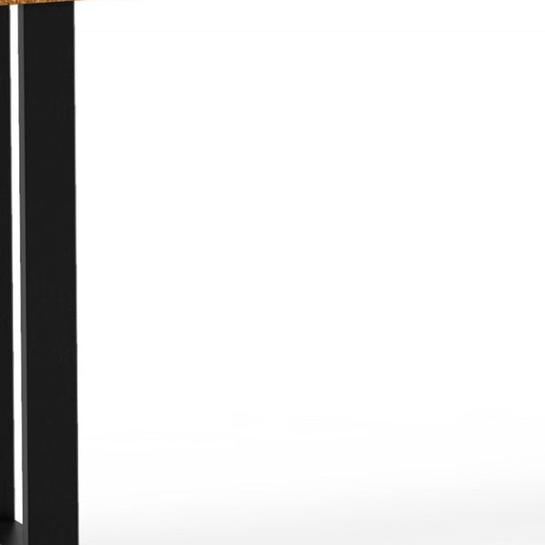 Homeroots Modern Rustic Real Wood Console Or Sofa Table   379801