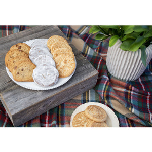 Homeroots Natural Weathered Gray Cake Stand   379879