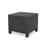 Christopher Knight Home® - Noble House - Waverly Outdoor Wicker Print Side Table