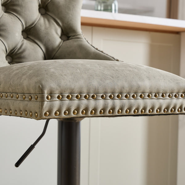 English Elm A&A Mid Century Dining Chair Set of 2 with Curved Ergonomic Walnut Back Upholstered Seat and Metal Legs Olive Green W1143P195202