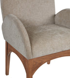 Waldorf Beige Chenille Fabric Dining Chair 379Beige-AC Meridian Furniture