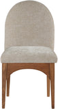 Waldorf Beige Chenille Fabric Dining Chair 379Beige-SC Meridian Furniture