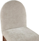 Waldorf Beige Chenille Fabric Dining Chair 379Beige-SC Meridian Furniture