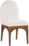 Waldorf Cream Chenille Fabric Dining Chair 379Cream-SC Meridian Furniture