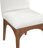 Waldorf Cream Chenille Fabric Dining Chair 379Cream-SC Meridian Furniture