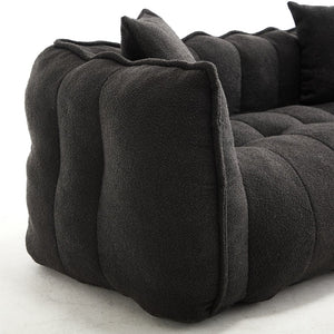 English Elm Soft Beanbag Chair For Two - High-Resilience Foam Comfort, Ideal For Gaming, Reading & Lounging W1996P309526-GIGA