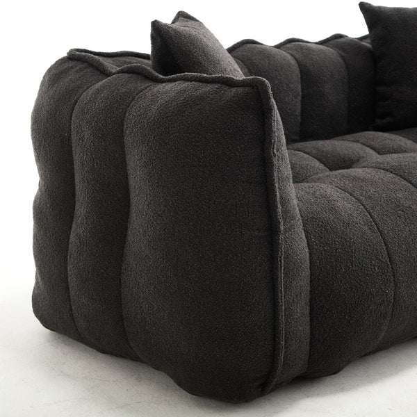 English Elm Soft Beanbag Chair For Two - High-Resilience Foam Comfort, Ideal For Gaming, Reading & Lounging W1996P309526-GIGA