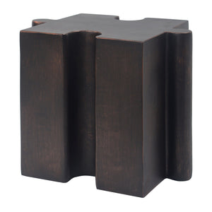 English Elm Christopher Knight Home® - 2-Piece Modular Puzzle Table Set in Antique Copper — Interlocking MGO Side Tables, 200lb, Indoor/Outdoor N770PS23132A