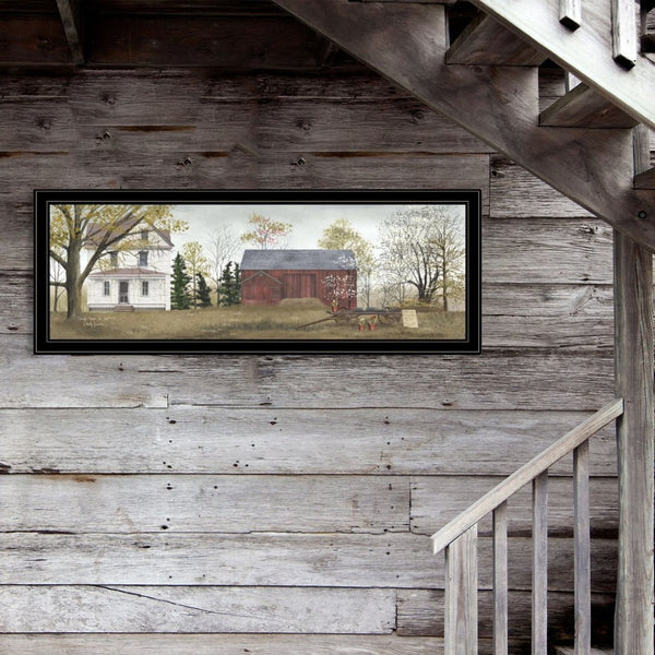 English Elm Trendy Decor 4u Billy Jacobs Botanical Farmhouse Framed Print Ready to Hang Wall Art B06787477