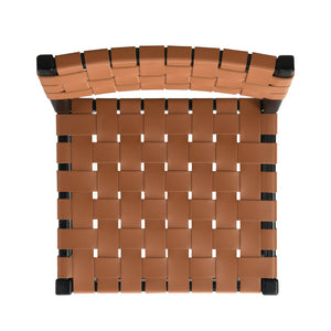 English Elm Christopher Knight Home® - 5PCS Modern Industrial Dining Set with PU Leather Chairs & Rubberwood Frame, Metal Hairpin Table Design Ash Brown,Brown 74688.00BRN_N771P205332A