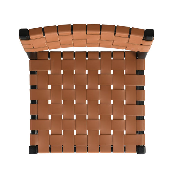 English Elm Christopher Knight Home® - 5PCS Modern Industrial Dining Set with PU Leather Chairs & Rubberwood Frame, Metal Hairpin Table Design Ash Brown,Brown 74688.00BRN_N771P205332A